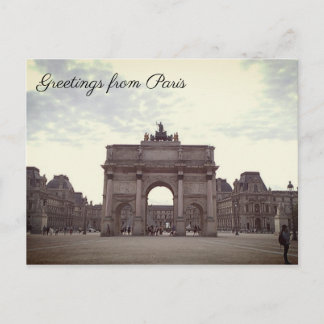 Arc de Triomphe Postkarte