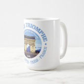 Arc de Triomphe (rd) Kaffeetasse (VorderseiteRechts)
