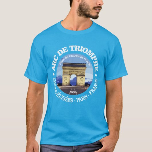 Arc de Triomphe (rd) T-Shirt (Vorderseite)
