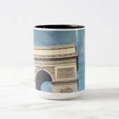 Arc de triomphe zweifarbige tasse (Mittel)