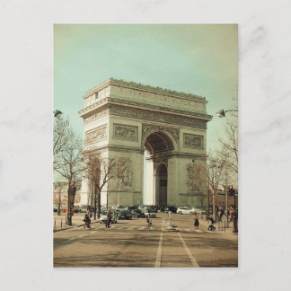 Arc de Trionphe (Paris-Frankreich) Postkarte