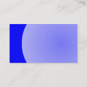 Arc Design - Blau Visitenkarte (Rückseite)