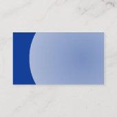 Arc Design - Dunkelblau Visitenkarte (Rückseite)