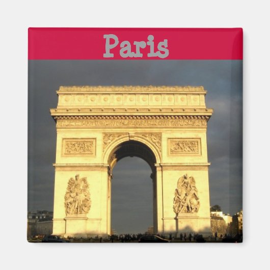 Arc D'Triomphe Magnet (Vorne)
