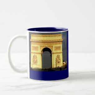 Arc D'Triomphe Zweifarbige Tasse