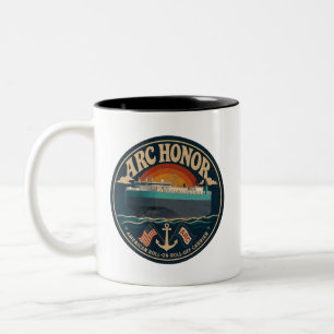 ARC-Ehren-Kaffeetasse Zweifarbige Tasse