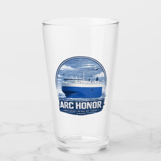 ARC-Ehren-Pintglas Glas (Vorderseite)