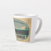 ARC Ehren-Postkarten-Latte-Mug Milchtasse (Rechte Ecke)