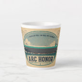 ARC Ehren-Postkarten-Latte-Mug Milchtasse (Vorderseite)