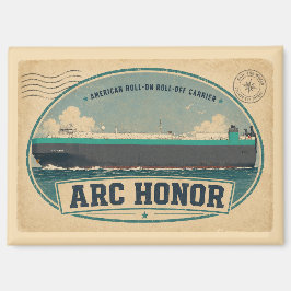 ARC Ehrenpostkartenmagnet Magnet