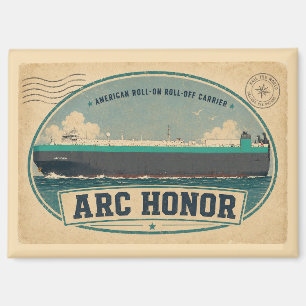 ARC Ehrenpostkartenmagnet Magnet