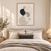 Arc Harmony | Minimal Abstract Plaster Art Print Poster