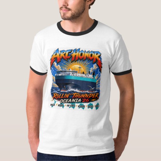 ARC Honor Rolling Thunder Tour T-Shirt (Vorderseite)