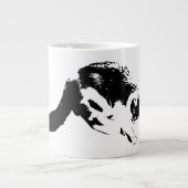Arc of Quiet — Bowing Cat Jumbo-Tasse (Vorderseite)