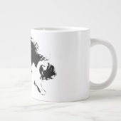 Arc of Quiet — Bowing Cat Jumbo-Tasse (Rechts)
