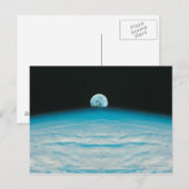 Arc of the Earth and Moon Postkarte (Vorne/Hinten)