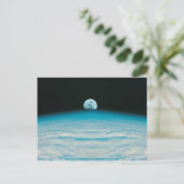 Arc of the Earth and Moon Postkarte (Stehend Vorderseite)