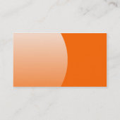 Arc - Orange 2 Visitenkarte (Rückseite)