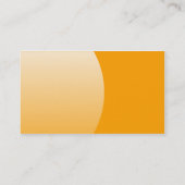Arc - Orange Visitenkarte (Rückseite)