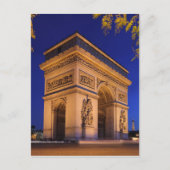 Arc Triomphe Postkarte (Vorderseite)