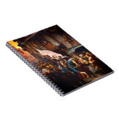 Arc tritt in Orléans ein Notizblock (Rechte Seite)