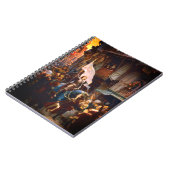 Arc tritt in Orléans ein Notizblock (Linke Seite)