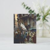 Arc tritt in Orléans ein Postkarte (Stehend Vorderseite)