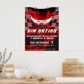 Arca Sim Nation Saison 1 Poster (Küche)