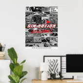 Arca Sim Nation Season 1 Collage Poster (Heimbüro)