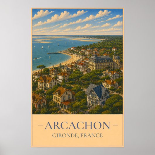 Arcachon Poster (Vorne)