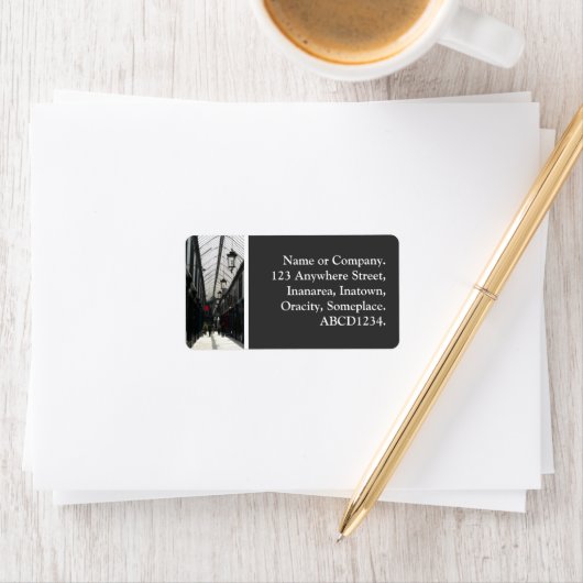 Arcade Adressaufkleber (Insitu)