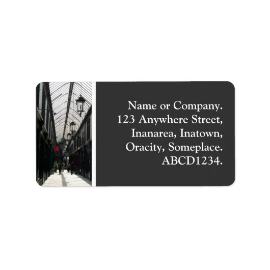 Arcade Adressaufkleber (Vorne)