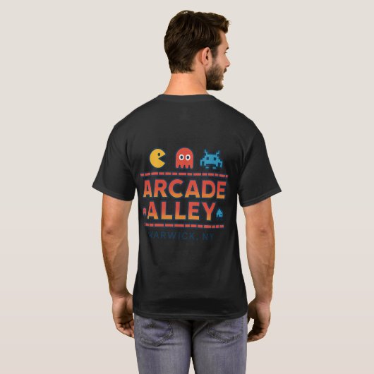 Arcade Alley Men's T - Shirt (Schwarz voll)