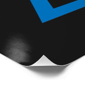 Arcade Arena Gaming Logo Poster (Ecke)
