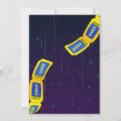 Arcade Birthday Party Einladung (Rückseite)