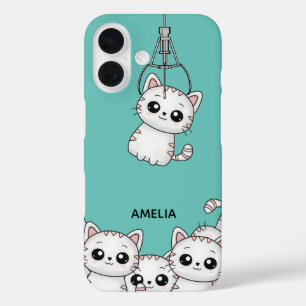 Arcade Claw Niedlich Kitten Grabber Personalisiert iPhone 16 Hülle