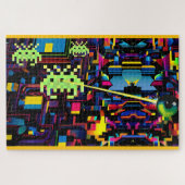 Arcade Death Machine on Patrol - Ken Gage Art Puzzle (Horizontal)
