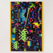 Arcade Death Machine on Patrol - Ken Gage Art Puzzle (Vertikal)