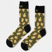Arcade Game Console Muster Socken (Linkes Detail)