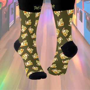 Arcade Game Console Muster Socken