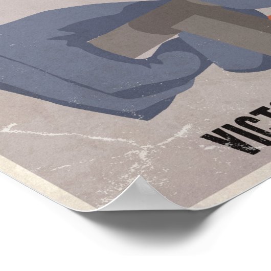 Arcade-Game-Propaganda-Poster - Vierter in einer R Poster (Ecke)