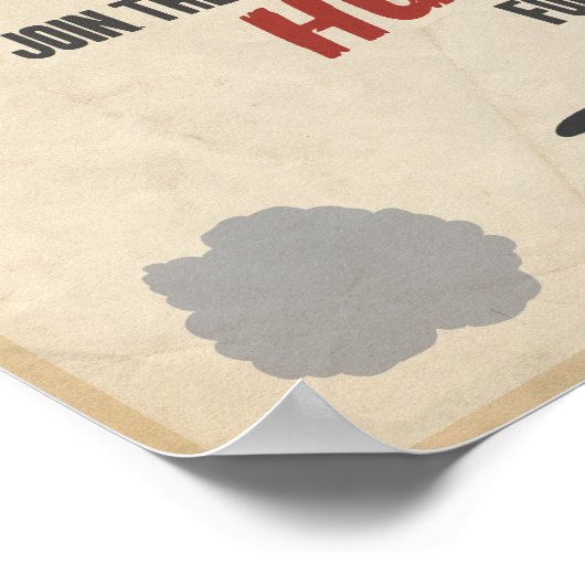 Arcade-Game-Propaganda-Poster - Zehntel in einer R Poster (Ecke)