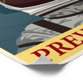 Arcade-Game-Propaganda-Poster - Zehntel in einer R Poster (Ecke)