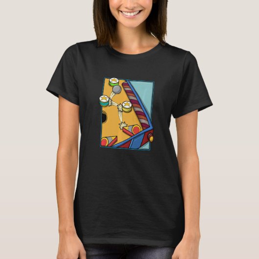 Arcade Game Vintag Pinball Machine 1 T-Shirt (Vorderseite)