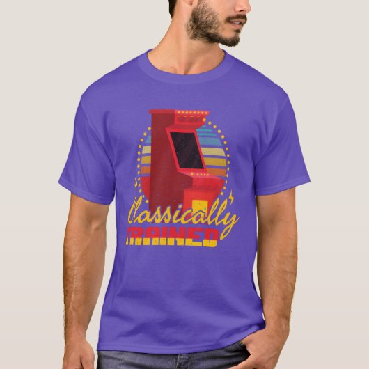 Arcade Gamer Retro Games Junge T-Shirt (Vorderseite)