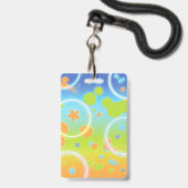 Arcade Games Birthday VIP Pass Lanyard Ausweis (Rückseite mit Lanyard)