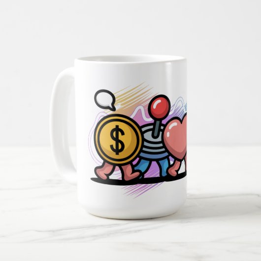 Arcade Icons Parade Kaffeetasse (Vorderseite Links)