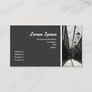 Arcade II Visitenkarte