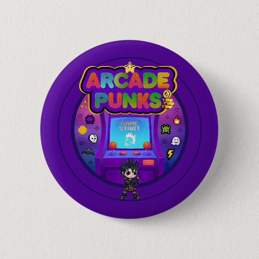 Arcade-Logoschaltfläche 2.0 Button (Vorderseite)