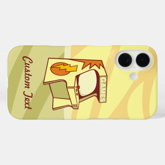 Arcade Machine Case-Mate iPhone Case (Rückseite (Horizontal))